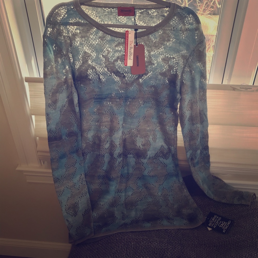 Missoni NWT lightweight sweater SZ 14